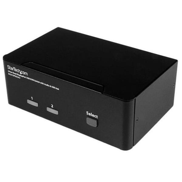 StarTech.com Switch KVM a 2 porte DisplayPort per …
